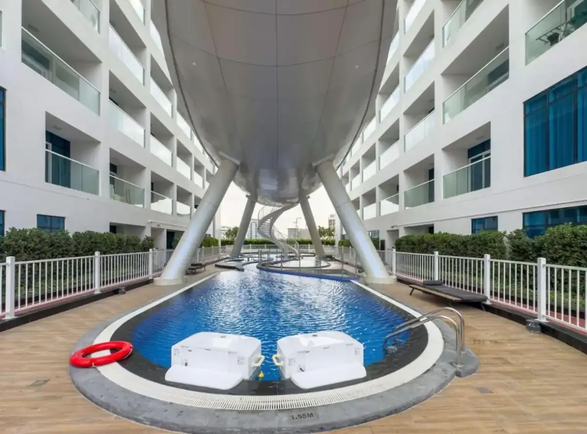 Luxenest | Royal Arabian Haven Luxury 2BR w/ Pool